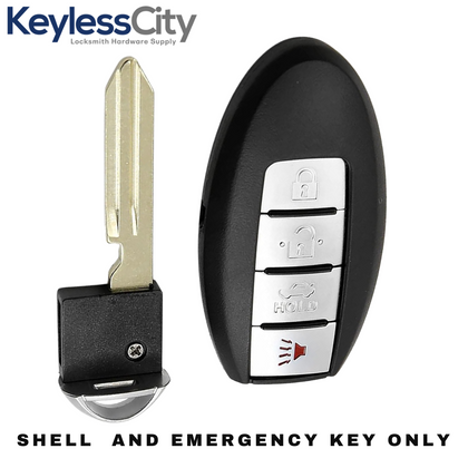 2007-2015 Infiniti / 4-Button Smart Key SHELL / KR55WK48903 KR55WK49622 (AFTERMARKET)