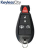 2013-2018 Dodge RAM / 5-Button Fobik Key / GQ4-53T / (AFTERMARKET)