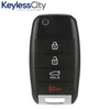 2016-2020 Kia Optima / 4-Button Flip Key / PN: 95430-D4010 / SY5JFRGE04 (JF 4BT) (AFTERMARKET)