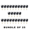 25 X 2004-2013 Jaguar / Ford Transit Connect F021T7 6-Cut Tibbe Transponder Key SHELL (No Chip) (AFTERMARKET)(Bundle of 25)