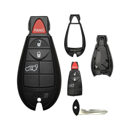 2014-2023 Jeep Grand Cherokee 4-Button with hatch Fobik Key SHELL for IYZ-C01C (AFTERMARKET)
