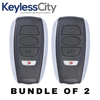 2 X 2017-2023 Subaru / 4-Button Smart Key / PN: 88835-FL03A / HYQ14AHK (AFTERMARKET) (BUNDLE OF 2)