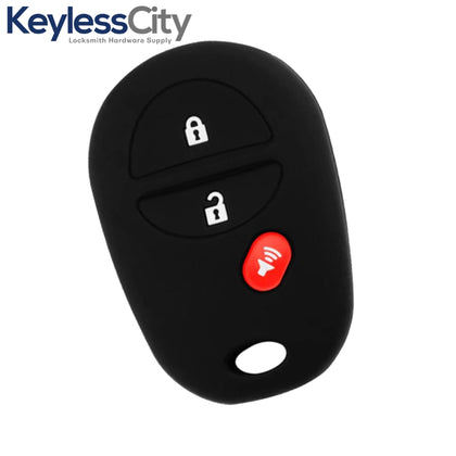 2004-2015 Toyota / 3-Button Remote Keyless Entry Key Silicone Cover / GQ43VT20T (AFTERMARKET)