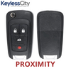 2010-2021 Chevrolet / 4-Button Flip Key / PN: 5921872 / OHT05918179 / HU100 / PEPS (AFTERMARKET)