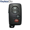 2010-2017 Toyota / 4-Button Smart Key / w/ Hatch / PN: 89904-0T060 / HYQ14ACX / GNE Board (AFTERMARKET)