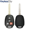 2014-2019 Toyota / 4-Button Remote Head Key / PN: 89070-02880 / HYQ12BEL (AFTERMARKET)