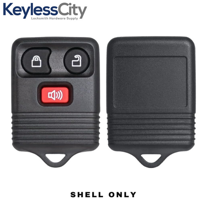 1993-1998 Ford Lincoln Mercury Keyless Entry Remote SHELL For GQ43VT4T - Black (AFTERMARKET)
