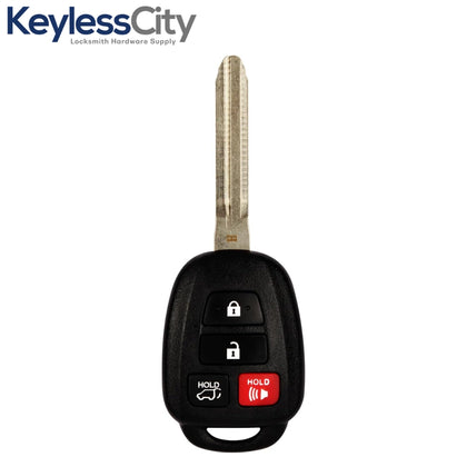 2013-2018 Toyota RAV4 / 4-Button Remote Head Key / PN: 89070-42830 / HYQ12BDM / H Chip (AFTERMARKET)