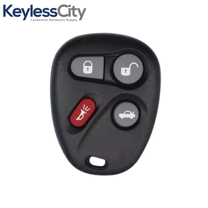 2001-2007 GM / 4-Button Keyless Entry Remote / PN: 15184352 / KOBLEAR1XT / (AFTERMARKET)
