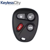 2001-2007 GM / 4-Button Keyless Entry Remote / PN: 15184352 / KOBLEAR1XT / (AFTERMARKET)