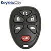 2005-2011 GM / 6-Button Keyless Entry Remote / PN: 15114376 / KOBGT04A (AFTERMARKET)