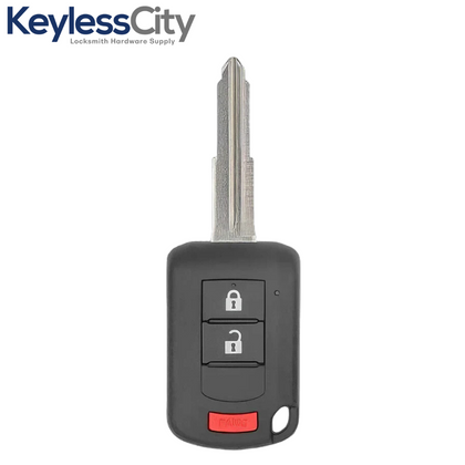 2018-2020 Mitsubishi Eclipse / 3-Button Remote Head Key / OUCJ166N / PN: 6370C135 (AFTERMARKET)