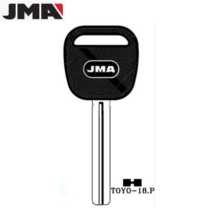 JMA - LXP90P Car Key Blank with Plastic head (JMA TOYO-18.P)