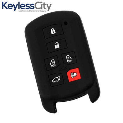 2011-2018 Toyota / 6-Button Remote Keyless Entry Key Silicone Cover / HYQ14ADR (AFTERMARKET)