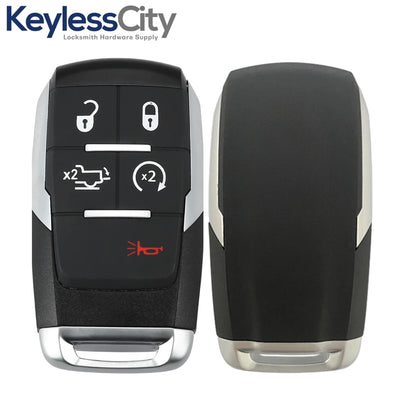 2019-2020 Dodge Ram Pickup HD 2500 Longhorn / 5-Button Smart Key / PN: 68375456AB / GQ4-76T (AFTERMARKET)