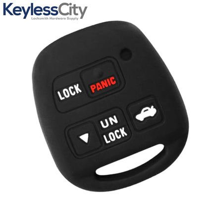 1998-2009 Lexus / 4-Button Remote Head Key Silicone Cover / TOY48 / HYQ1512V (AFTERMARKET)