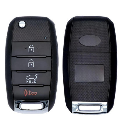 2014-2016 Kia Sportage / 4-Button Flip Key / PN: 95430-3W350 / NYODD4TX1306-TFL (SL13MY) (AFTERMARKET)