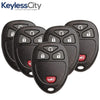 5 X 2007-2017 GM / 4-Button Keyless Entry Remote / OUC60270 / (AFTERMARKET) (BUNDLE OF 5)