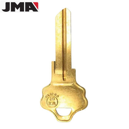 KW10 NP - Key Blank - Brass - (JMA KWI-2DE-BR)