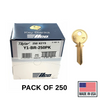 Ilco - Y1-BR YALE Key Blank - 250 Pack