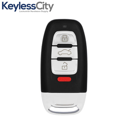 2008-2012 Audi / 4-Button Smart Key / PN: 8T0959754A / IYZFBSB802 / 315 MHz (AFTERMARKET)