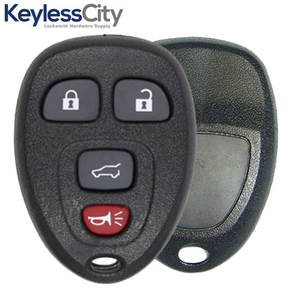 2007-2015 GM / 4-Button Keyless Entry Remote / PN: 20952476 / OUC60270 / OUC60221