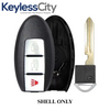 2011-2018 Nissan / 3-Button Smart Key Shell / CWTWB1U808 (AFTERMARKET)