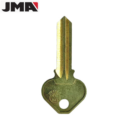 RU46 / A1011D1 6-Pin Corbin Russwin Key - Brass (JMA RUS-5E)