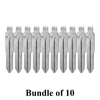 10 X KEYDIY - MIT3 - Flip Key Blade - #07 - For Xhorse / Keydiy Universal Remote Flip Keys (Bundle of 10)