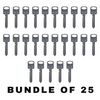 25 X Ilco - H75 - 1196FD - Ford - Metal Key Blank (BUNDLE OF 25)