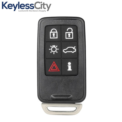 2007-2018 Volvo / 6-Button Smart Key / PN: 30659498 / KR55WK49266 / Keyless Drive / 434 MHz (AFTERMARKET)