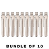 10 X KEYDIY - HD103 - Flip Key Blade - #03 - For Xhorse / Keydiy Universal Remote Flip Keys (BUNDLE OF 10)