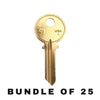 25 X Ilco - Y1-BR YALE Key Blank (BUNDLE OF 25)