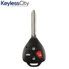 2013-2020 Subaru BRZ / Scion FR-S / 4-Button Remote Head Key / PN: 57497-CA110 / HYQ12BBY (G Chip) (AFTERMARKET)