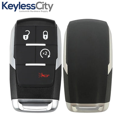 2019-2022 Dodge Ram Pickup HD 2500-5500 / 4-Button Smart Key / PN: 68365327AB / GQ4-76T (AFTERMARKET)