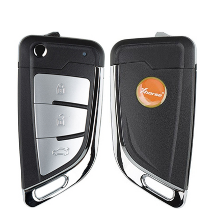 Xhorse - XEKF21EN - Super Remote / Knife Type / 3-Button Universal Flip Key / VVDI Super Chip For VVDI Tools