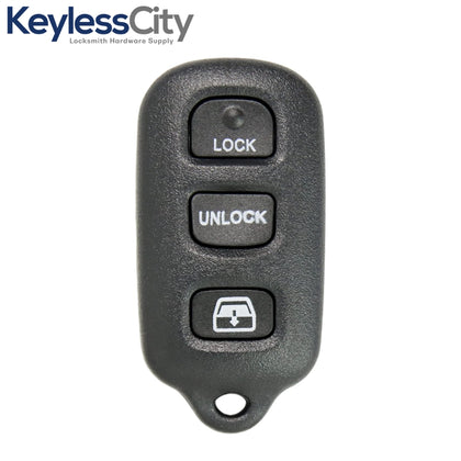 1999-2009 Toyota / 4-Button Keyless Entry Remote / PN: 89742-35050 / HYQ12BBX / (AFTERMARKET)