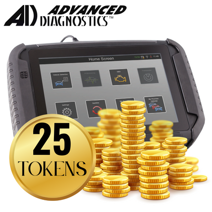 Advanced Diagnostics - Token Packs for the SMART Pro Key Programmer (25 Tokens) - (Machine Sold Separately)