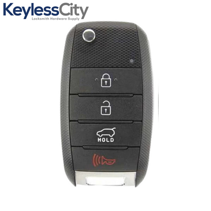 2014-2019 Kia Soul / 4-Button Flip Key / Gen 2 PS / PN: 95430-B2100 / OSLOKA-875T (AFTERMARKET) ﻿