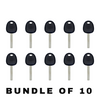10 X 2019 - 2024 Hyundai Kia Transponder Key - 4A Chip - KK12 (BUNDLE OF 10)