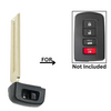 2012-2021 Toyota / Emergency Key Blade 80K / TOY51 / 69515-33100 (AFTERMARKET)