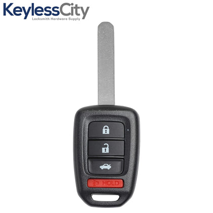 2013-2015 Honda Accord / Civic / 4-Button Remote Head Key / MLBHLIK6-1T (G-Chip) (AFTERMARKET)