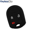 2003-2019 Ford / 3-Button Remote Head Key Silicone Cover / CWTWB1U793