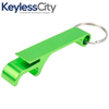 Green Metal Key Fob Bottle Opener with Keychain – Durable and Stylish
