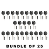 25 X TOY40 Lexus Transponder Key SHELL / High Security Long Blade (No Chip) (AFTERMARKET) (Bundle of 25)