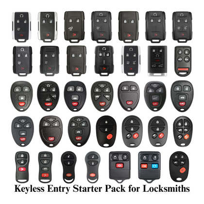 Keyless Entry Starter Pack for Locksmiths (AFTERMARKET)