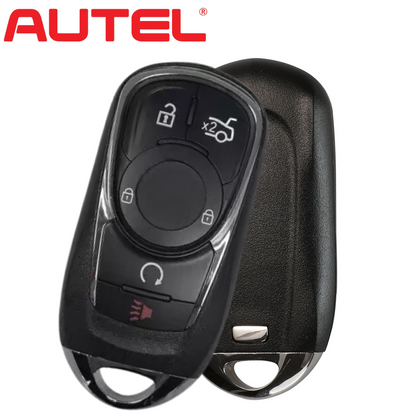 Autel - 5-Button Universal Smart Key - Lock, Unlock, Trunk, Remote Start, Panic