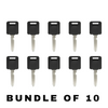 10 X 1999 - 2006 Nissan Infiniti Transponder Key - 4D60 Chip - NI01T / NI02T (AFTERMARKET) (BUNDLE OF 10)