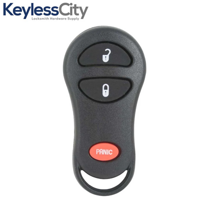 2001-2005 Chrysler PT Cruiser / 3-Button FOB Keyless Entry Remote / PN: 04671641 AB / GQ43VT13T