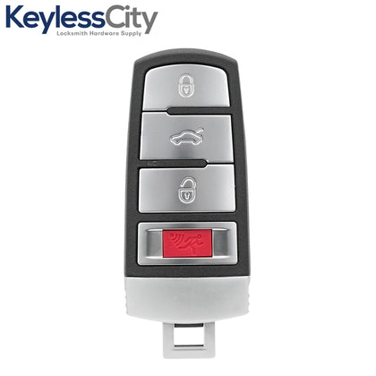 2006-2015 Volkswagen CC Passat / 4-Button Smart Key / PN: HLO 3C0 959 752 N / NBG009066T / 315 MHz (AFTERMARKET)